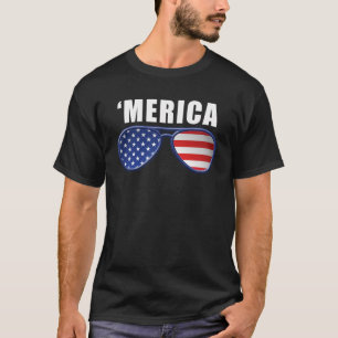 Merica solglasögon - T-skjorta T Shirt
