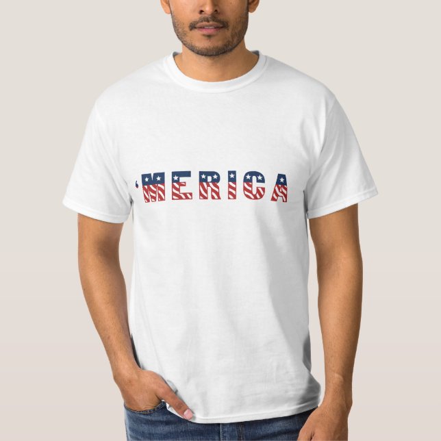 'Merica T-tröja Tee (Framsida)