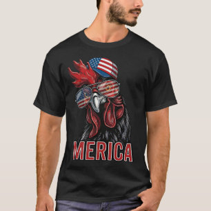 Merica Tupp Rolig Patriotisk Usa Solglasögon Hatt T Shirt