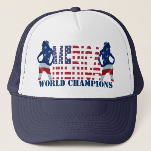 Merica World champions Truckerkeps