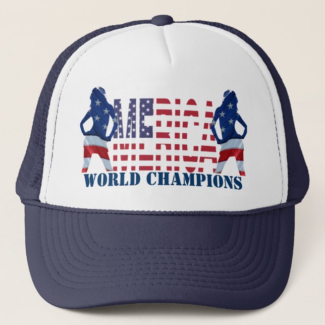 Merica World champions Truckerkeps (Framsida)