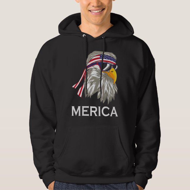 Merican Eagle Hoodie (Framsida)