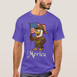 "Merican Eagle Scout T Shirt