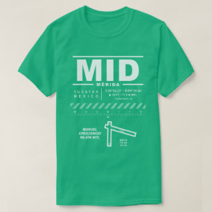 Merida Internationell flygplats MID T-Shirt
