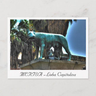 MERIDA - Loba Capitolina Vykort