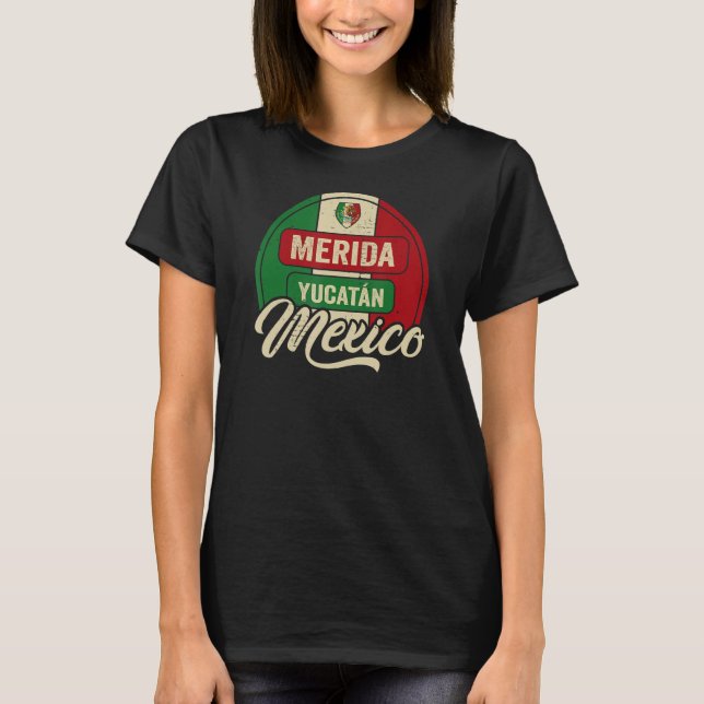 Merida Mexico 1 T Shirt (Framsida)
