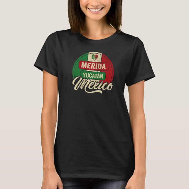 Merida Mexico T Shirt (Framsida)