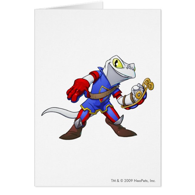 Meridell lagkapten 2 hälsningskort (Framsidan)