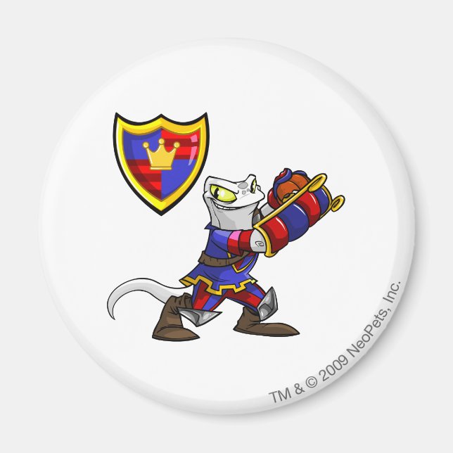 Meridell Team Kapten 1 Magnet (Framsidan)