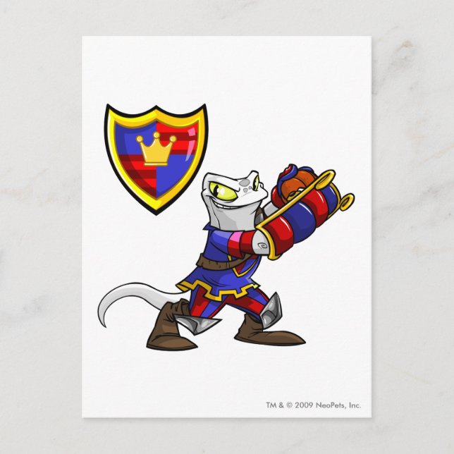 Meridell Team Kapten 1 Vykort (Framsida)