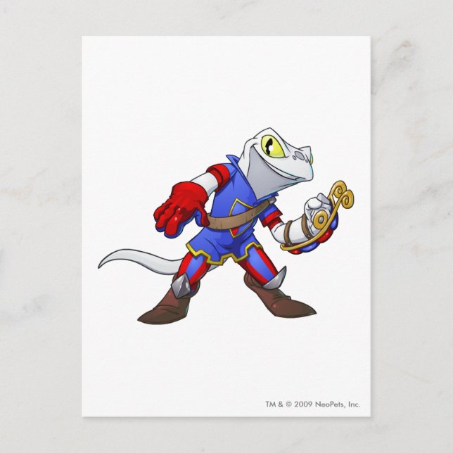 Meridell Team Kapten 2 Vykort (Framsida)