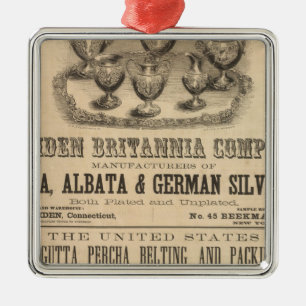 Meriden Britannia Company Julgransprydnad Metall