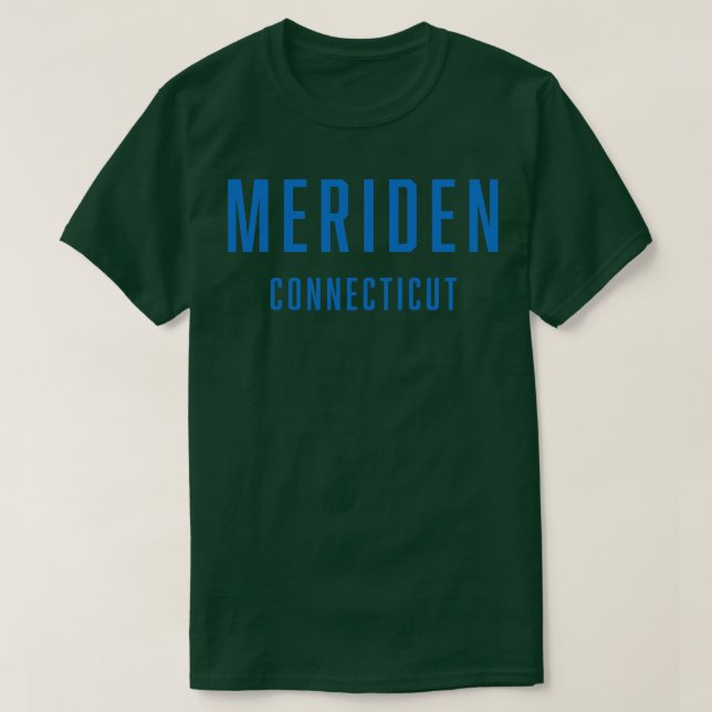 Meriden Connecticut TShirt 5 T Shirt (Design framsida)