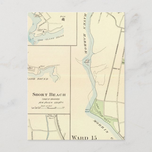 Meriden norr vykort (Framsida)