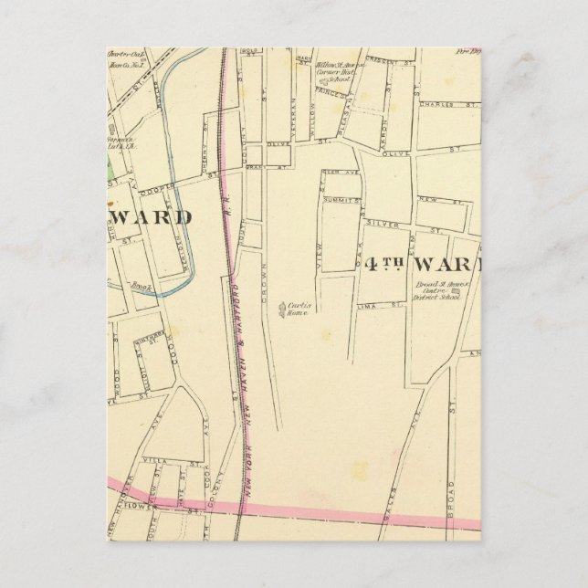 Meriden söderut vykort (Framsida)