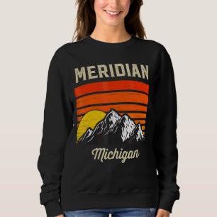 Meridian Michigan Hometown City State Usa T Shirt