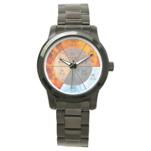 Meridian Organ Inslag Clock anpassade Armbandsur