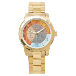 Meridian Organ Inslag Clock anpassade Armbandsur