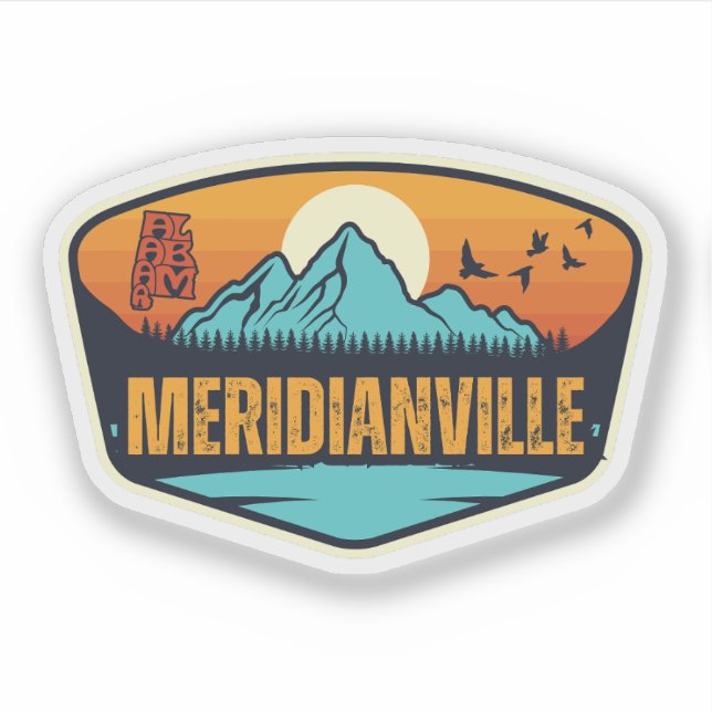Meridianville, Alabama Klistermärken (Framsida)