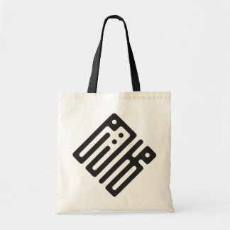 Meriem – Arabisk Kufi-kalligrafi Dam-T-shirt Tygkasse