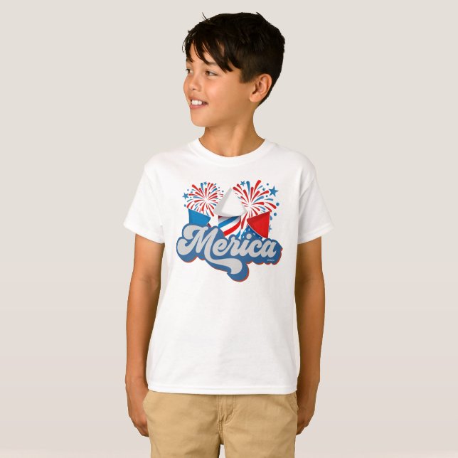 MERIKA T SHIRT (Hel framsida)