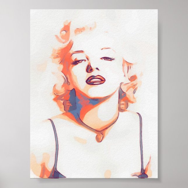 Merilin Monro Poster (Framsidan)