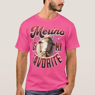Merino är min favororite Funny Merino Sheep Handsp T Shirt