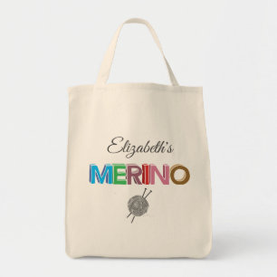 Merino Yarn Tote Bag Tygkasse