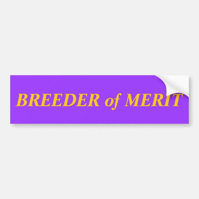 MERITS BREEDER BILDEKAL (Framsidan)