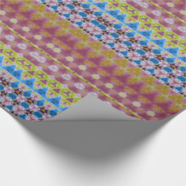 Meriwear Blommigt Dimma Chic Rand Romantic Presentpapper