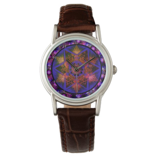 Merkabah Mandala Armbandsur (Framsida)
