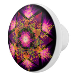 Merkabah Mandala Mönster Knopp