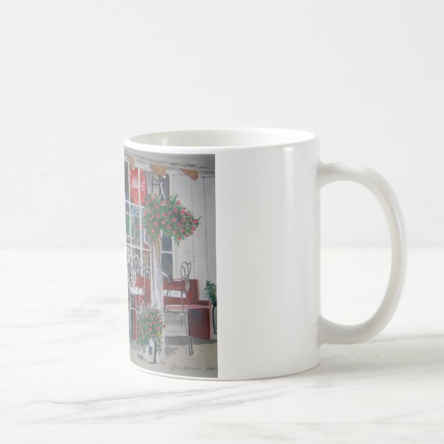 Merkantil stor Horn, stor Horn Wyoming Kaffemugg (Höger)