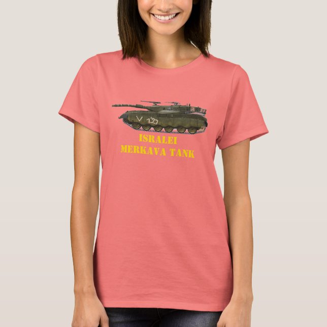 MERKAVA TANK T-SHIRT (Framsida)