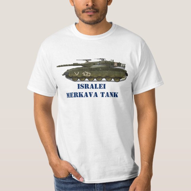 MERKAVA-TANK T-SHIRT (Framsida)