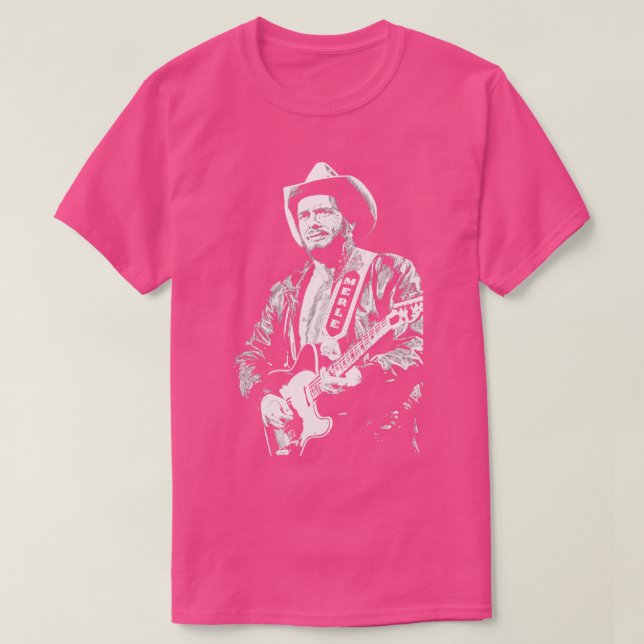 Merle Haggard T Shirt (Design framsida)