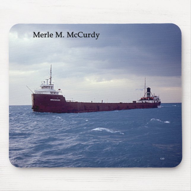 Merle M. McCurdy mousepad Musmatta (Framsidan)