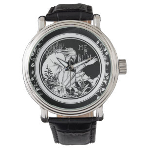 Merlin Art nouveau fantasi Armbandsur