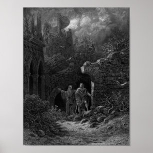 Merlin rådgivare åt Kung Arthur Poster