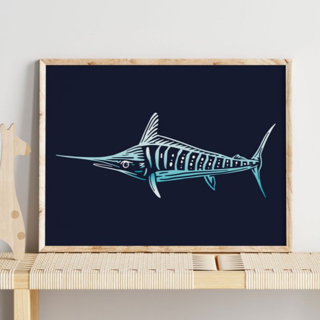 Merlin Sea Creatprint | Skriv ut merlin Wall Poster (Skapare uppladdad)