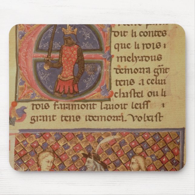 Merlin som handleder Arthur Musmatta (Framsidan)