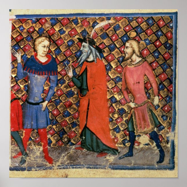 Merlin tutoring Arthur Poster (Framsidan)