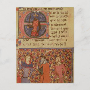 Merlin tutoring Arthur Vykort