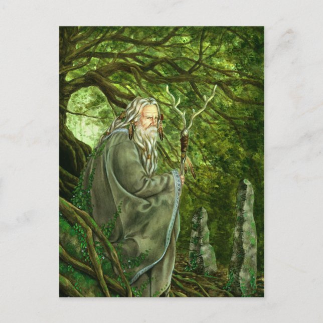 Merlins Temple Vykort (Framsida)