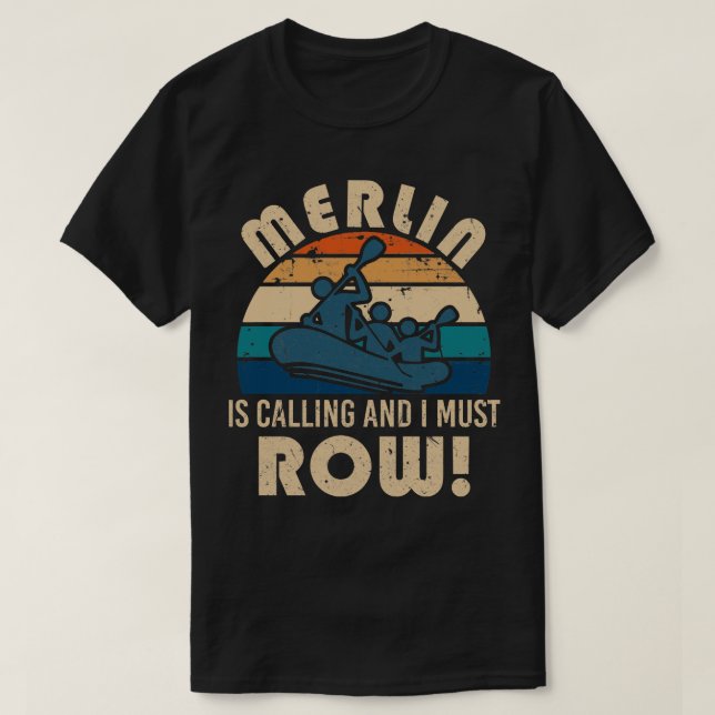 Merlins vattendrag t shirt (Design framsida)