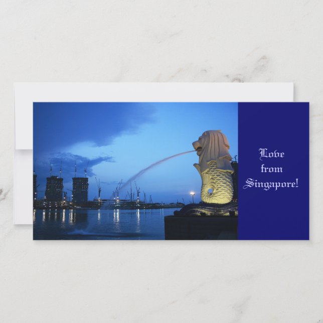 Merlion, Kärlek från Singapore! (Framsida)