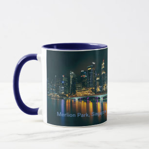 Merlion Park, Singapore Mugg