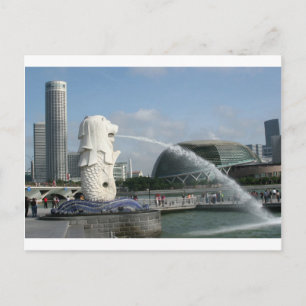 Merlion Singapore Vykort