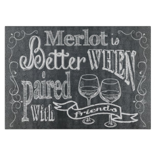 Merlot Chalkboard