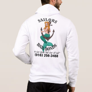 Mermaid Anchor Hoodie T Shirt